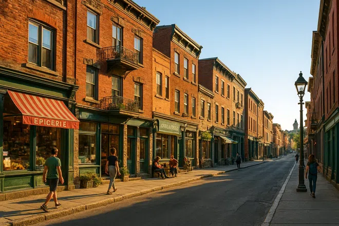 Atmosphere of Saint-Jean-Baptiste, Quebec