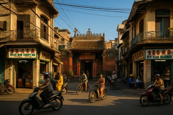 Atmosphere of District 5 (Cholon), Saigon