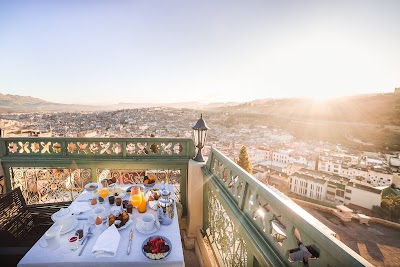 Dachterrasse im Palais Faraj