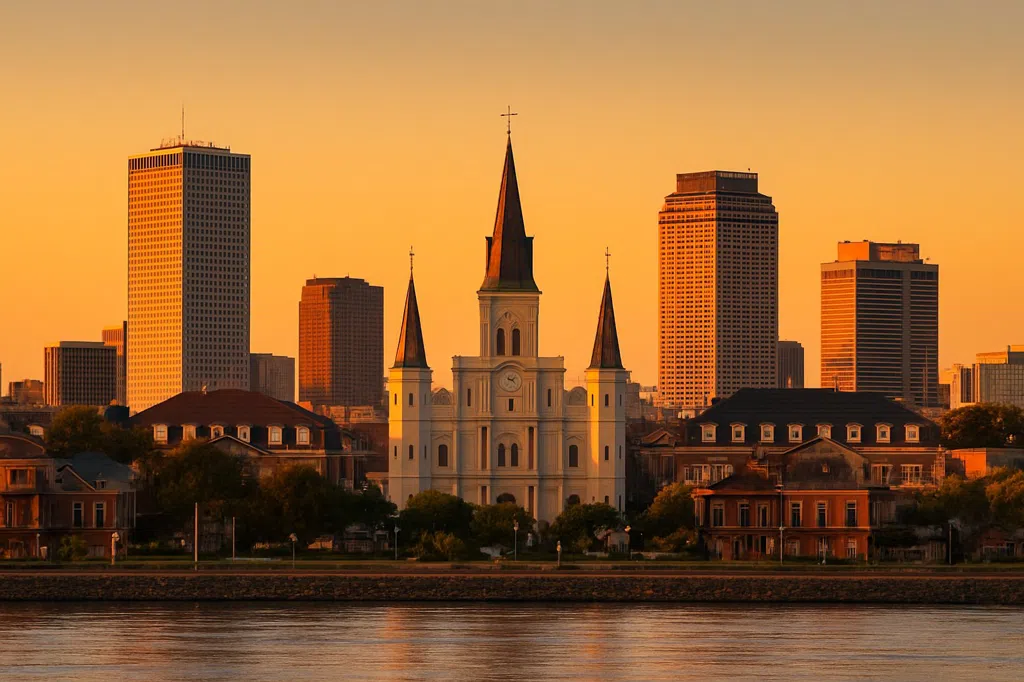 Estableciendo la escena de Nueva Orleans