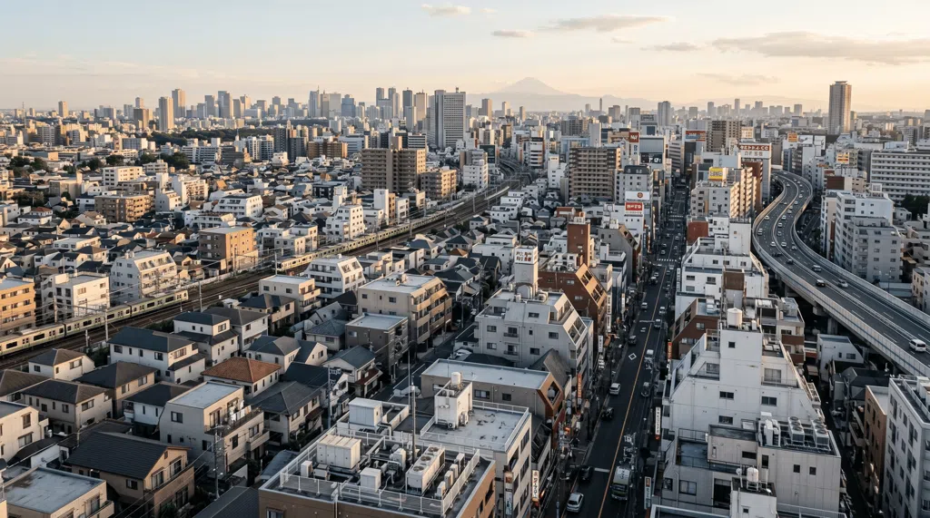 Scena caratteristica di Tokyo