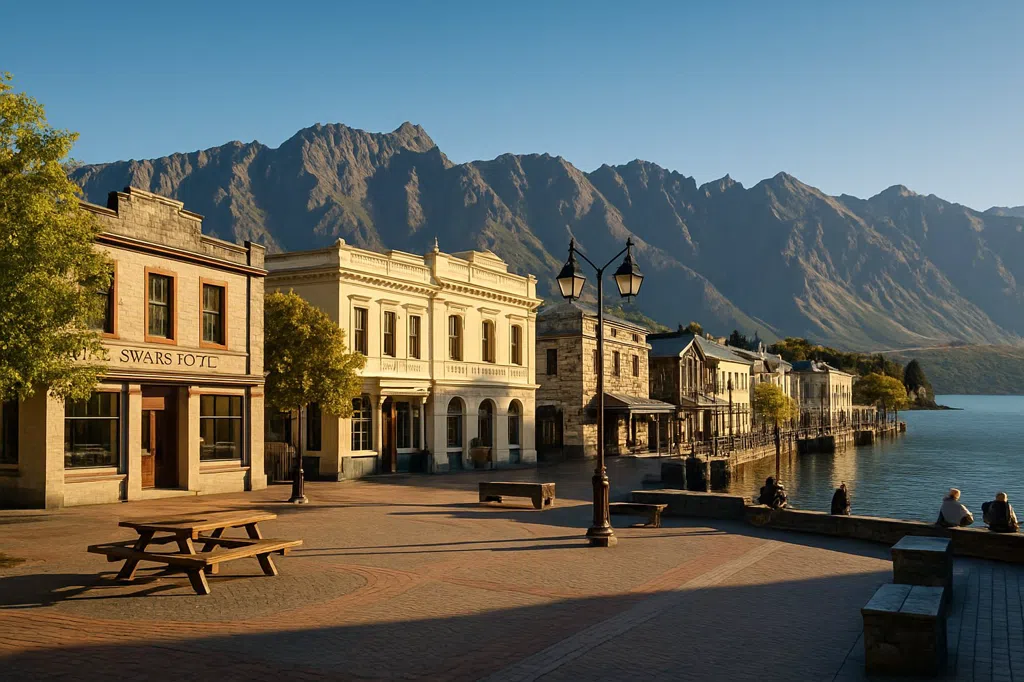 Etableringsbillede af Queenstown