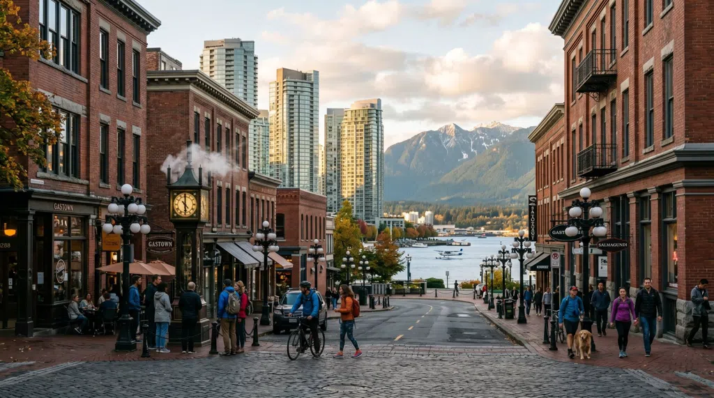 Etablerende scene af Vancouver