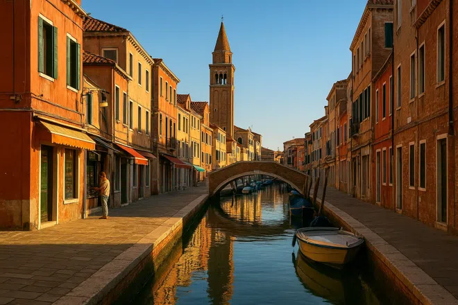 Sfeer van Murano, Venetië
