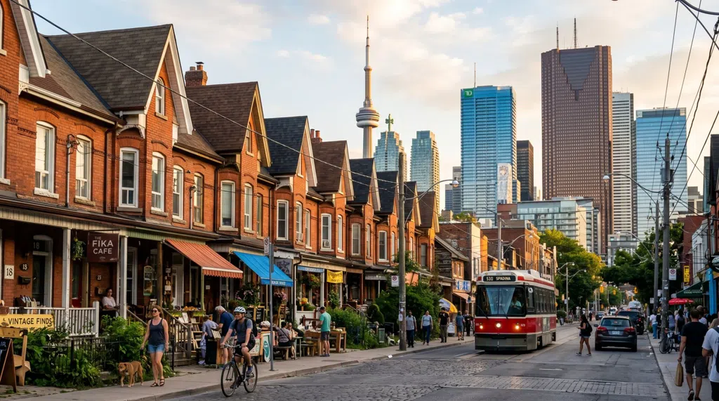 Etablerende scene af Toronto