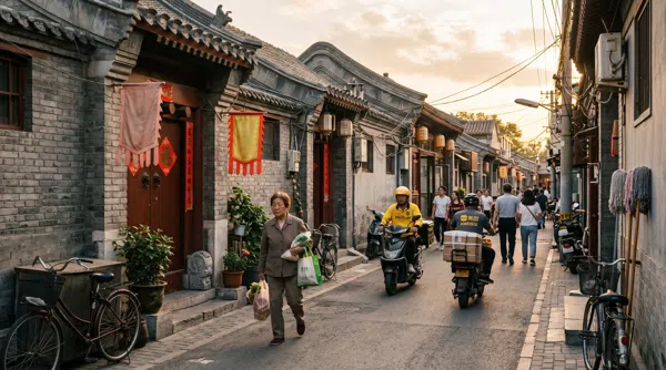 东城 — neighbourhood context for The Georg