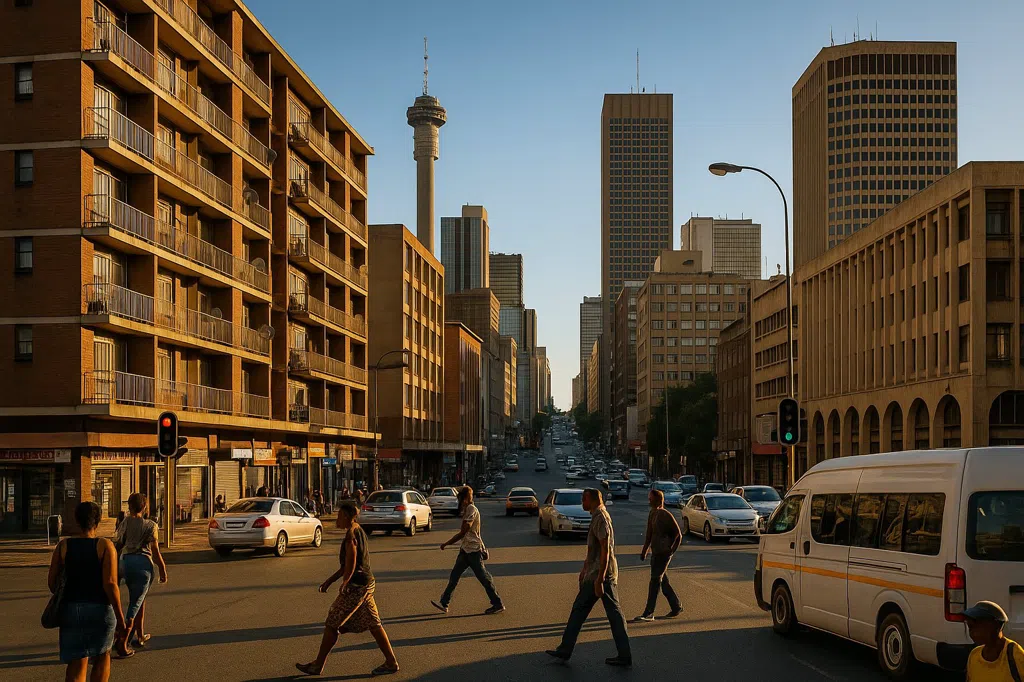 Sfeerschepping van Johannesburg
