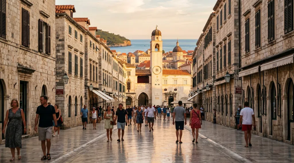 Sfeermakende opname van Dubrovnik