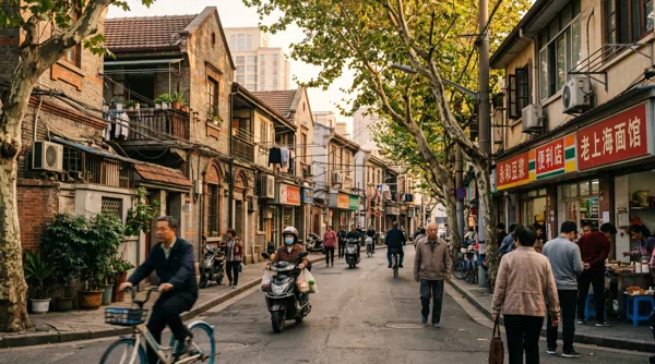長寧 — neighbourhood context for 阿三生煎
