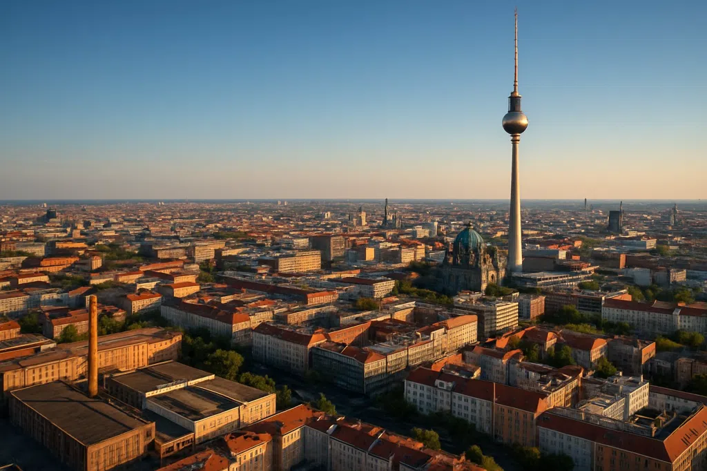 베를린의 시작 풍경