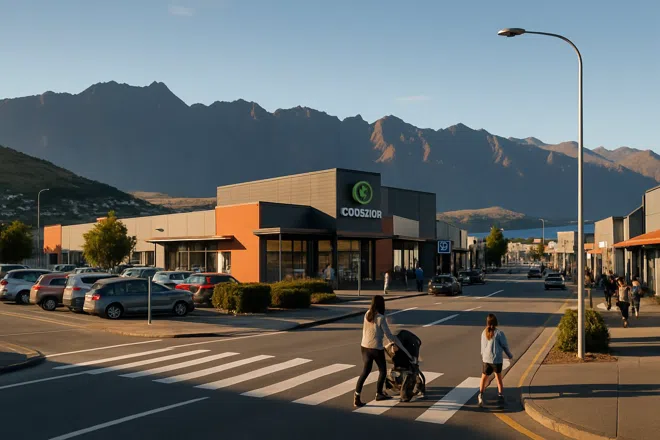 Atmosfæren i Frankton, Queenstown