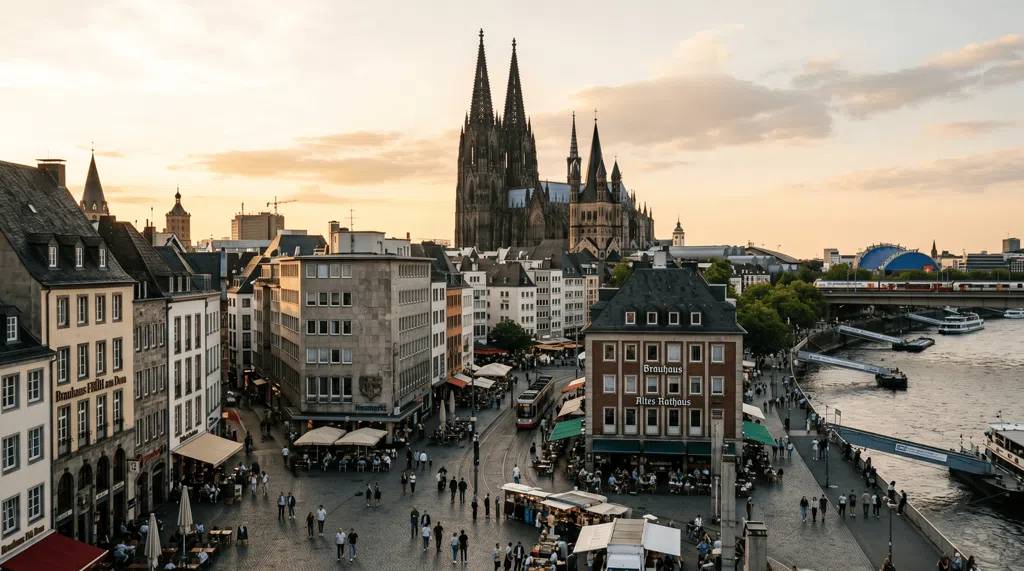 Etablerende bilde av Köln