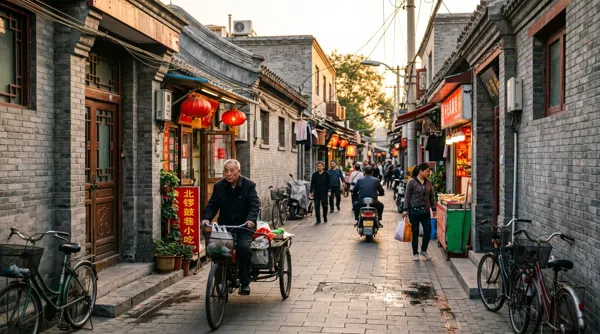 北锣鼓巷 — neighbourhood context for Mai Bar