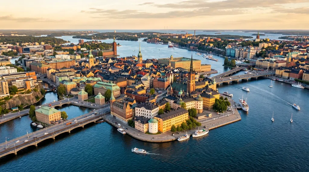 Scène d'établissement de Stockholm