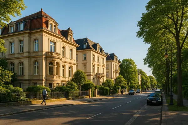 Westend — neighbourhood context for Gustav