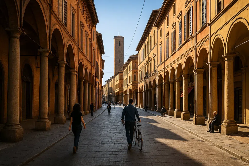 Scena introduttiva di Bologna