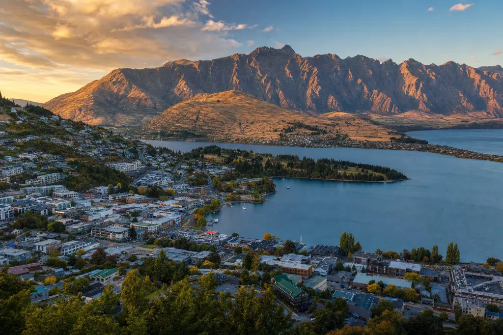 Etableringsbillede af Queenstown