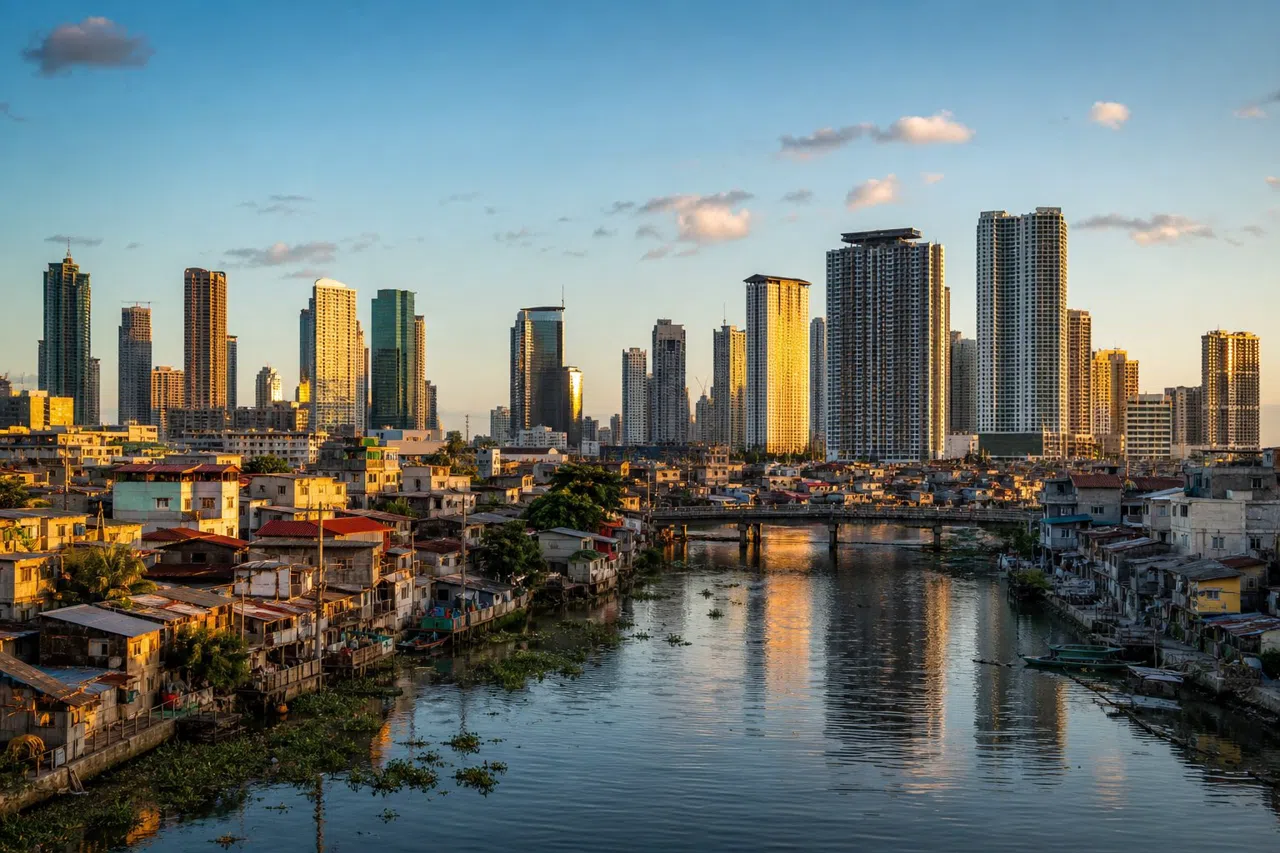 Manila at golden hour