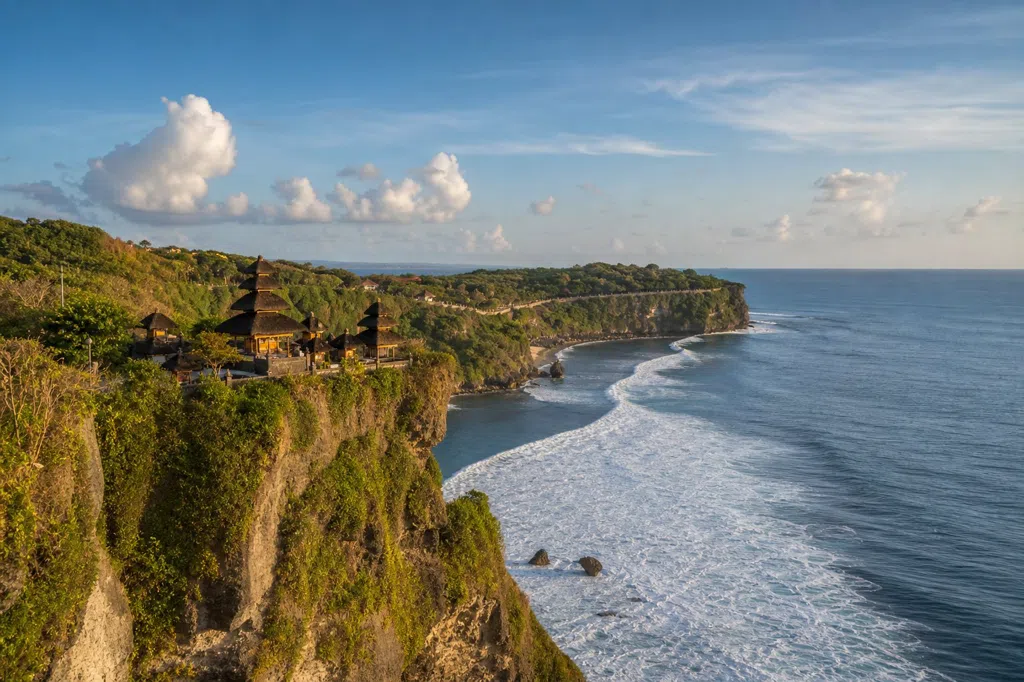 Etableringsscene på Bali