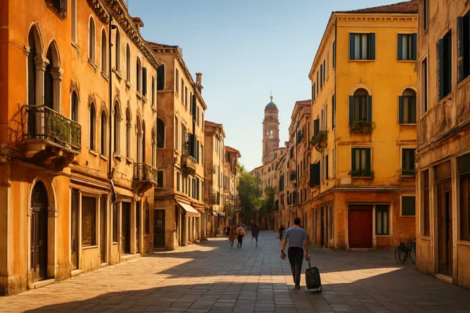 Sfeer van Castello, Venetië