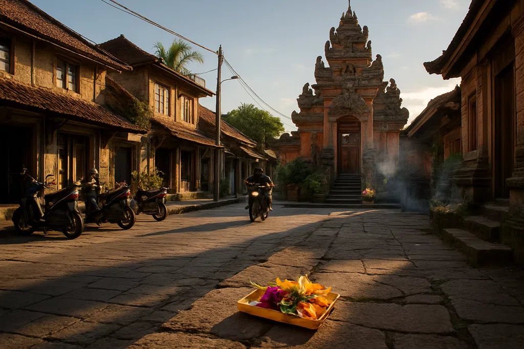 Bali som etablerende sceneri