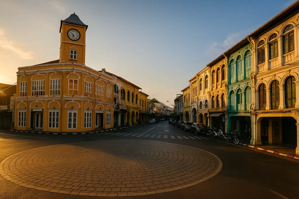 Establishing scene of Phuket