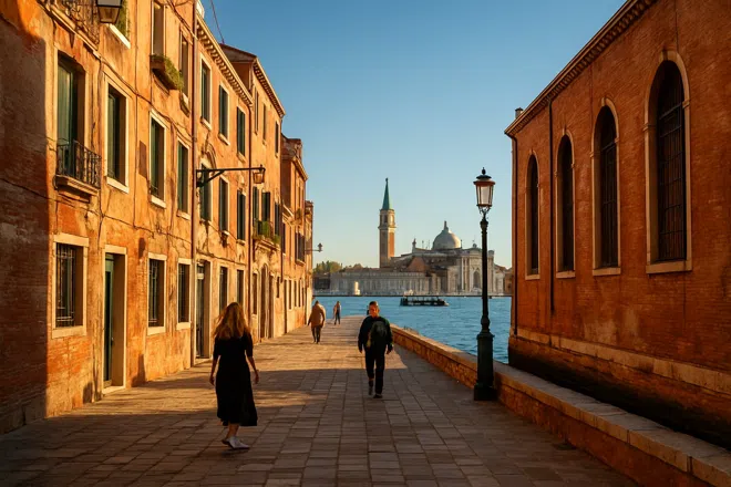 Sfeer van Giudecca, Venetië