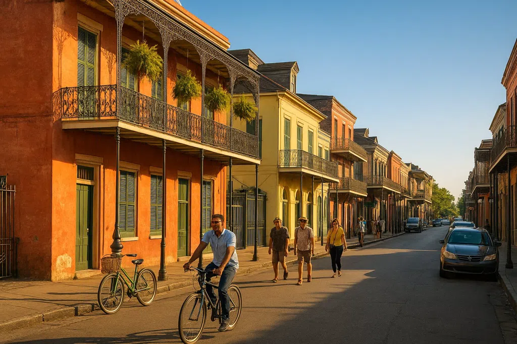 Estableciendo la escena de Nueva Orleans