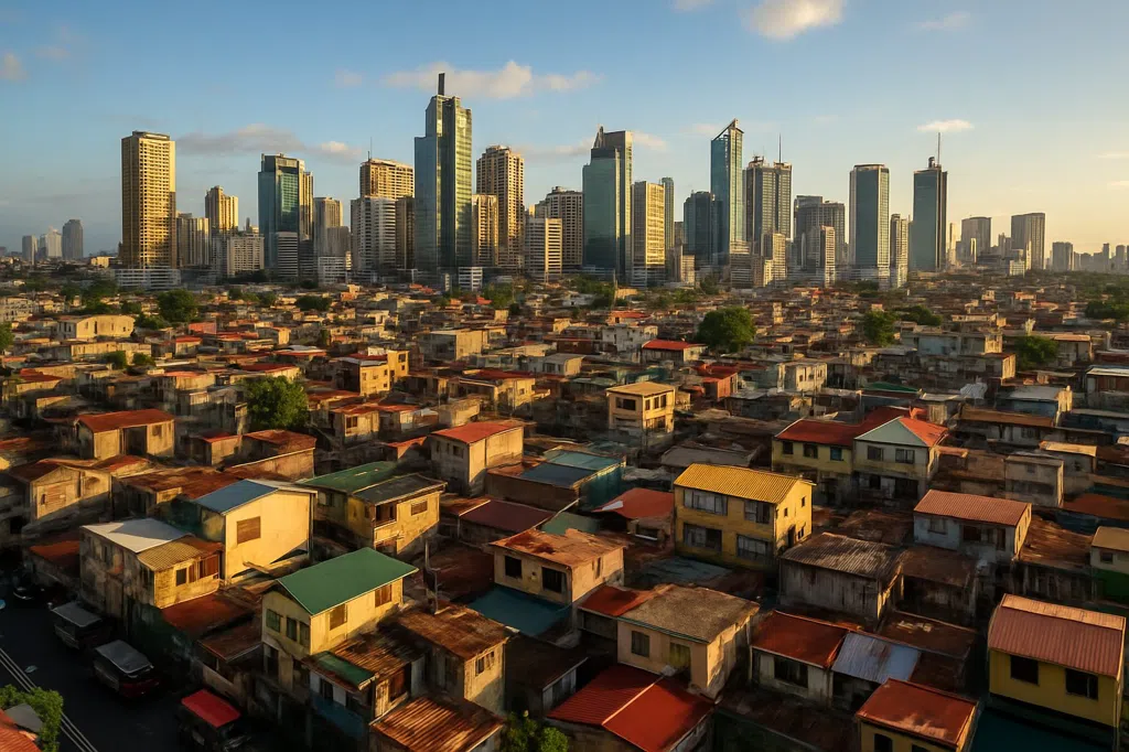 Escena que establece el lugar: Manila