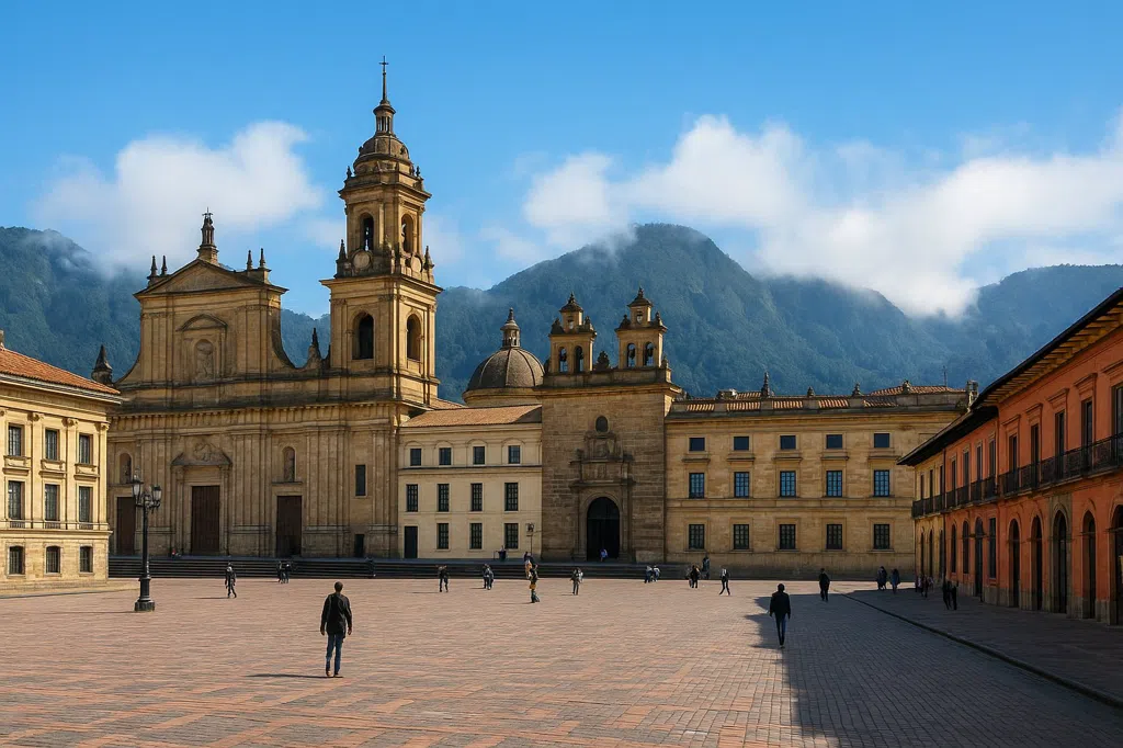 Etablerende scene fra Bogotá