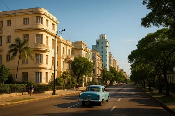 Vedado — neighbourhood context for La Bien Pautada