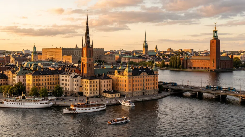 Scène d'établissement de Stockholm