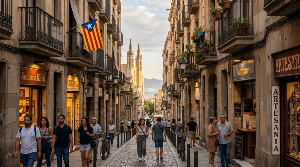 Establishing shot van Barcelona