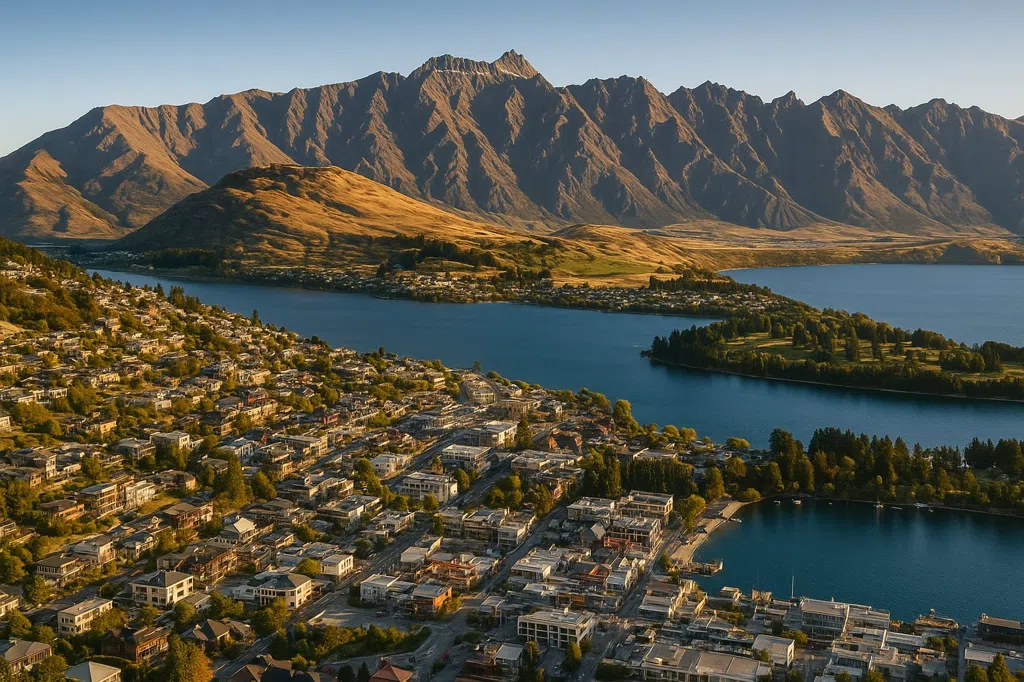 Etableringsbillede af Queenstown