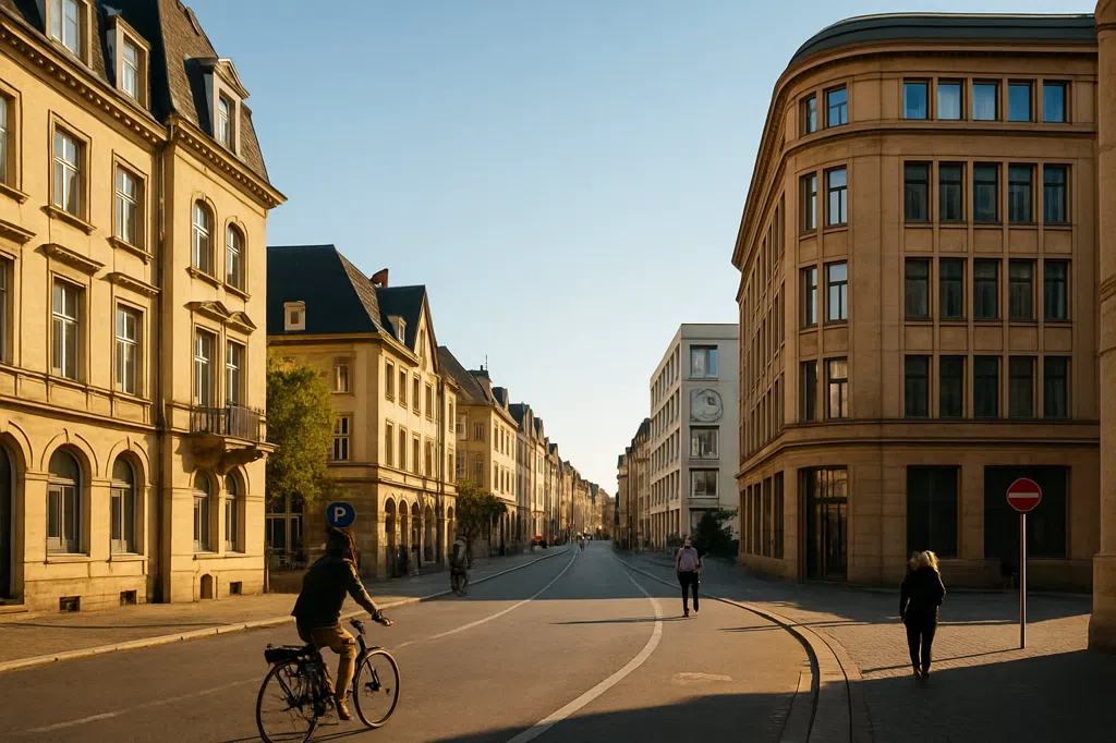 Establishing scene of Bonn