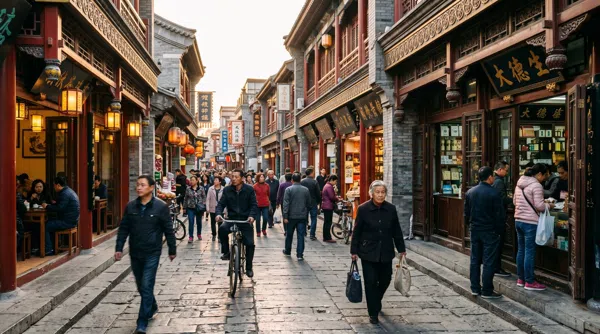 前门 — neighbourhood context for Blue Note Beijing