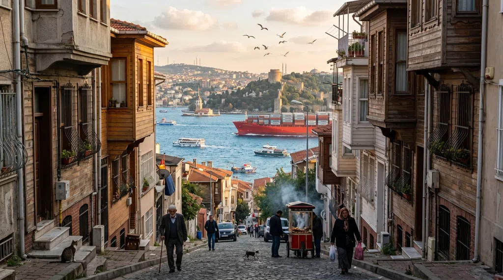 Etablerende bilde av Istanbul